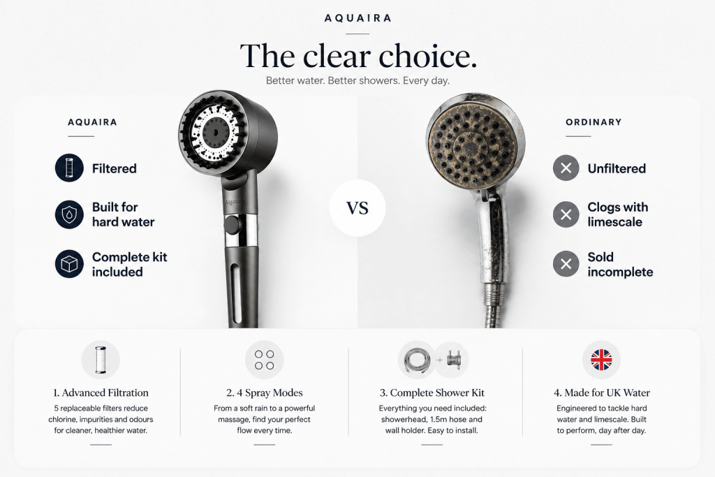 Aquaira™ Filtered Showerhead - Aquaira