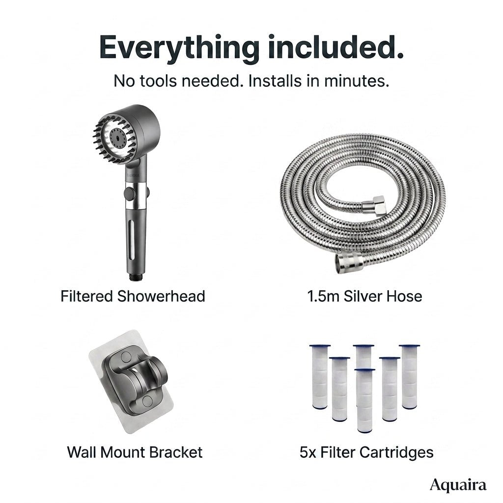 Aquaira™ Filtered Showerhead - Aquaira
